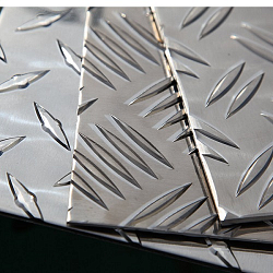 Рифленый алюминиевый лист 1.5 мм КВИНТЕТ ГОСТ 21631-76
